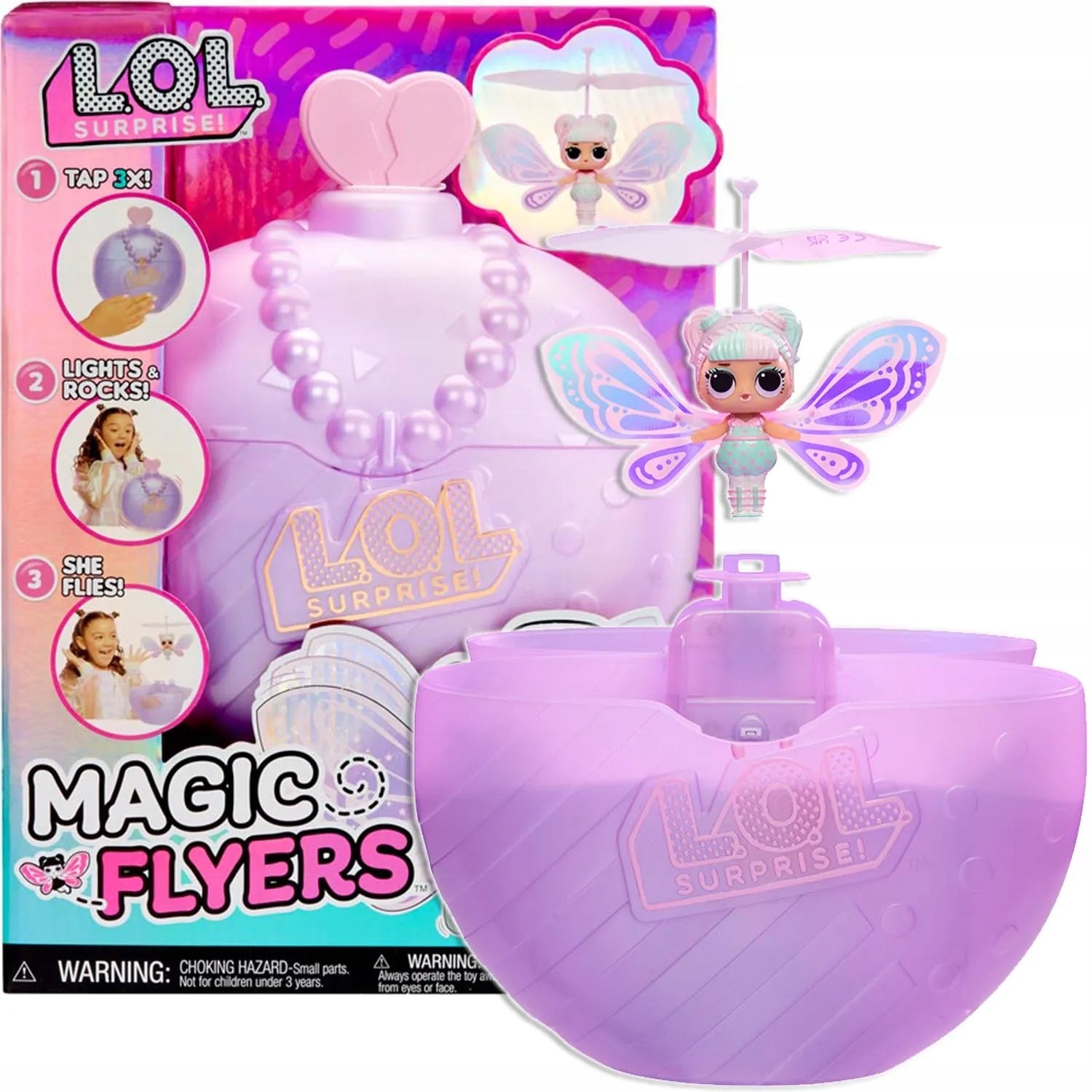 L.O.L. Surprise Magic Wishies Flying Tot - Lilac
