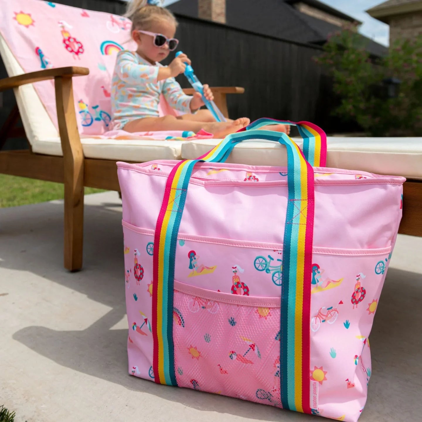 Stephen Joseph Beach tote bag - Beach Day