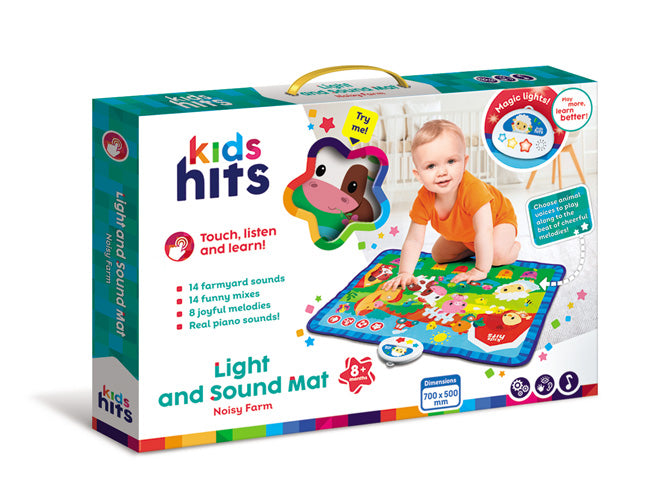 لعبة Kids Hits Light and Sound Mat Noisy Farm