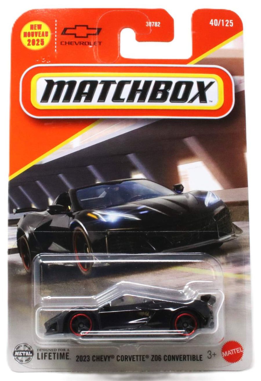 MatchBox Die Cast 1:64 Scale Vehicle - 2023 Chevy Corvette Z06 Convertible