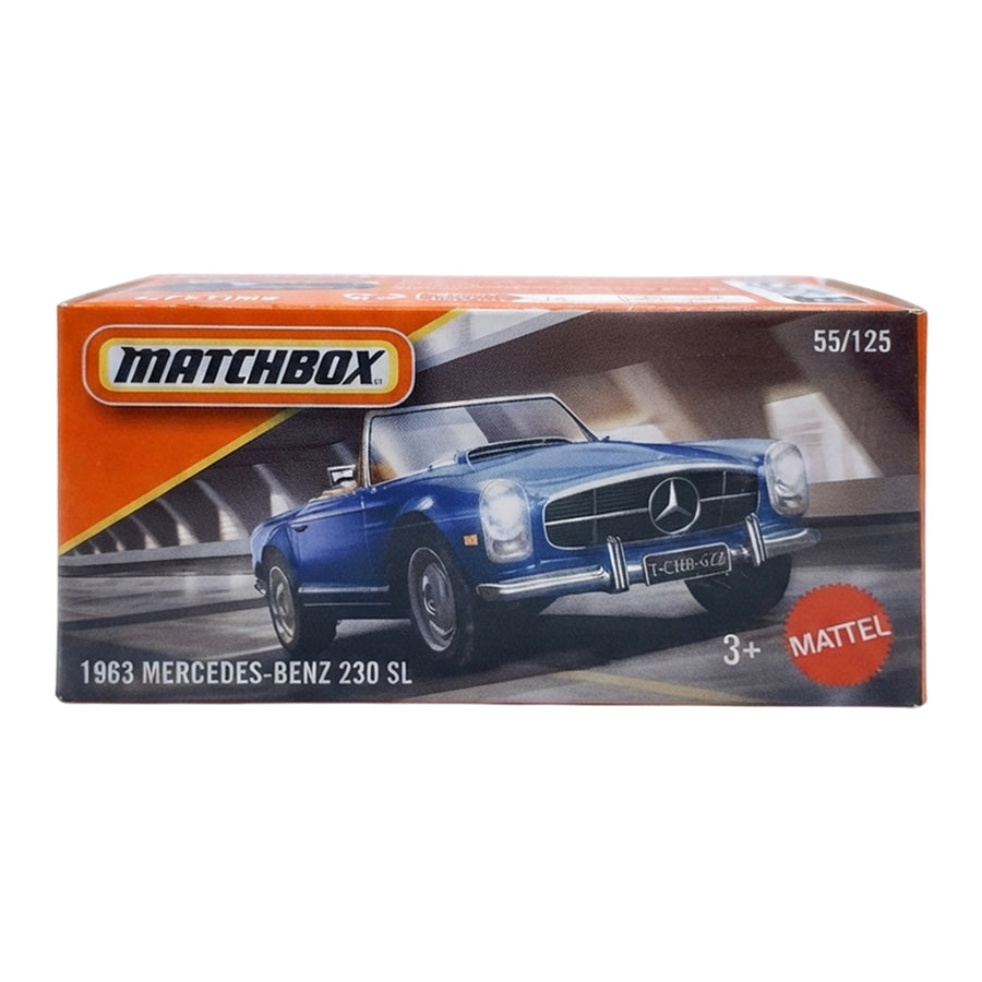 Matchbox 55/125 - 1963 Mercedes-BENZ 230 SL 1:64 Die-Cast
