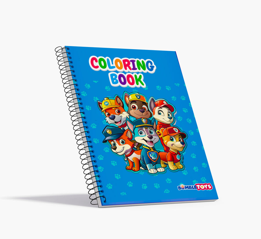 Premium Paw Patrol Coloring Book For Boys 34 Pages