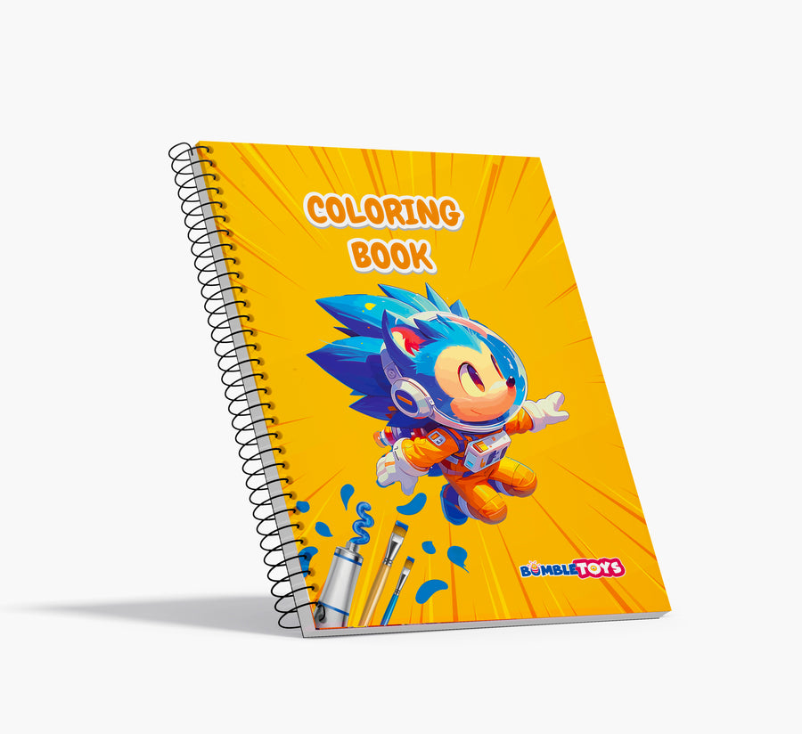 Premium Sonic Coloring Book For Boys 34 Pages