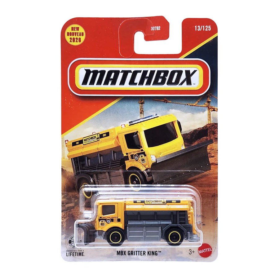 MatchBox Die Cast 1:64 Scale Vehicle - MBX Gritter King
