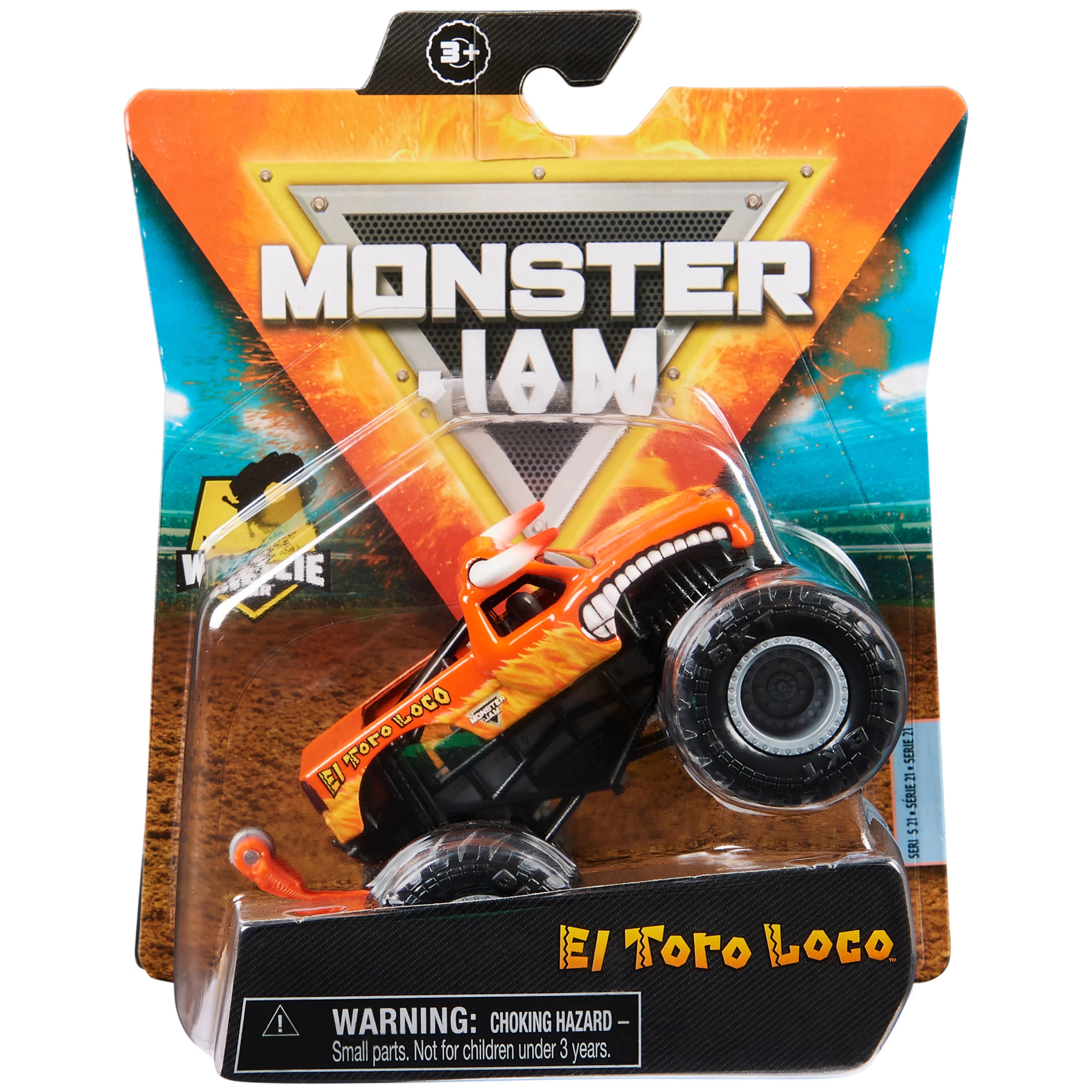 Spin Master Diecast Monster Jam 1:64 scale Truck - EL Toro Loco