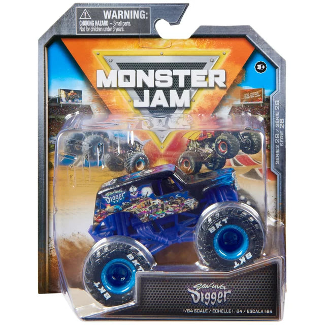 Spin Master Diecast Monster Jam 1:64 scale Truck - Son-uva Digger