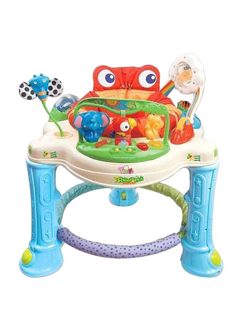 Multi-functional baby walker Happy jungle walker with music, lights and toys for the baby - Owl