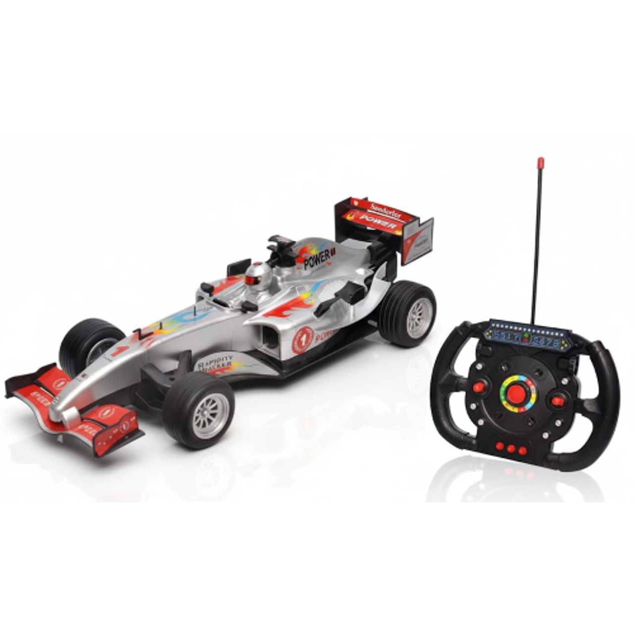 High-Speed 2.4G RC Car – Includes Rechargeable Battery & USB Charging Cable