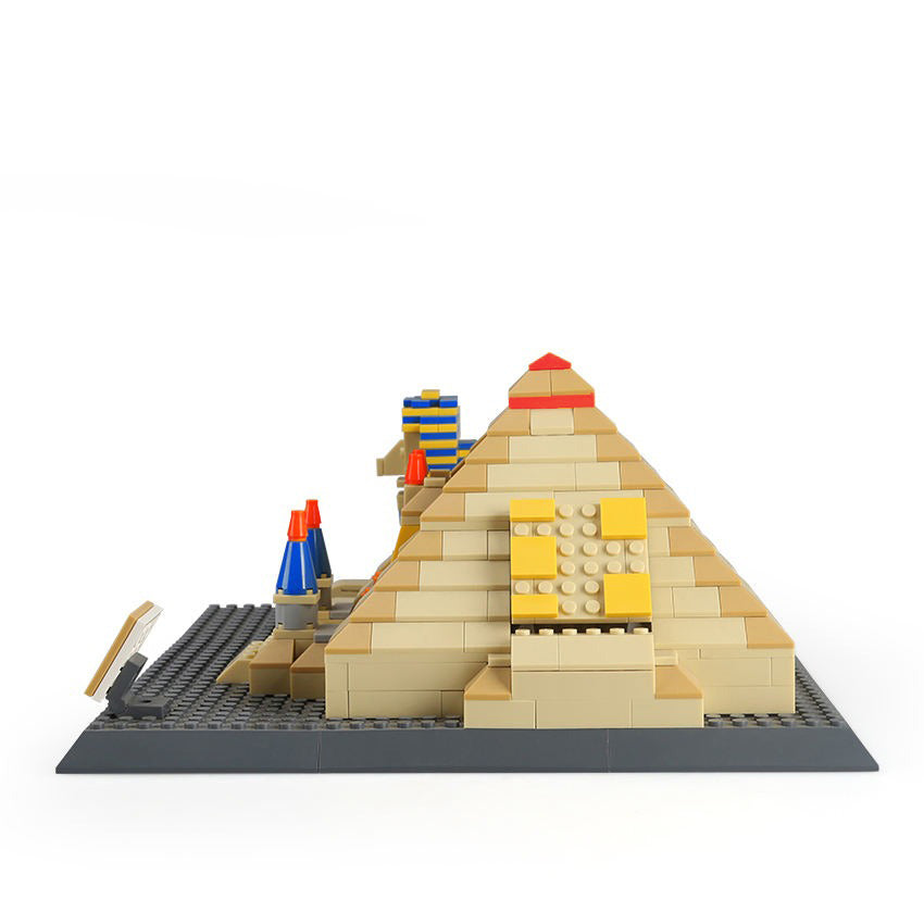 Building Blocks Egyptian Sphinx and Khufu Pyramid - 1274 PCS
