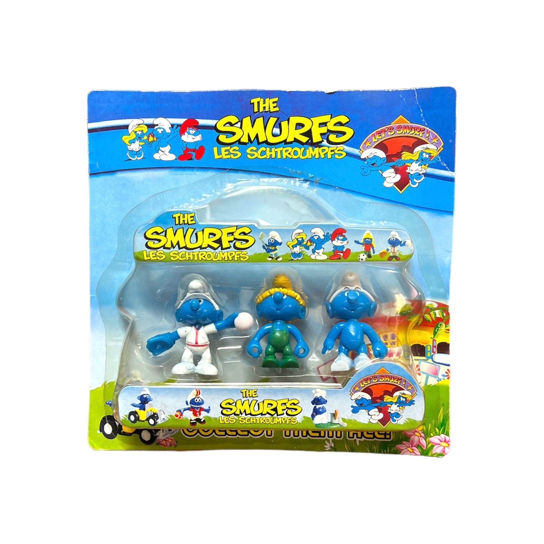 Smurfs Three Action Figures For Kids - Model A