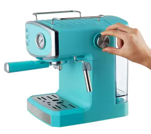 Coffee Maker Role Play Pretend Kitchen Appliance for Kids with Realistic Action, Spray, Light and Sound