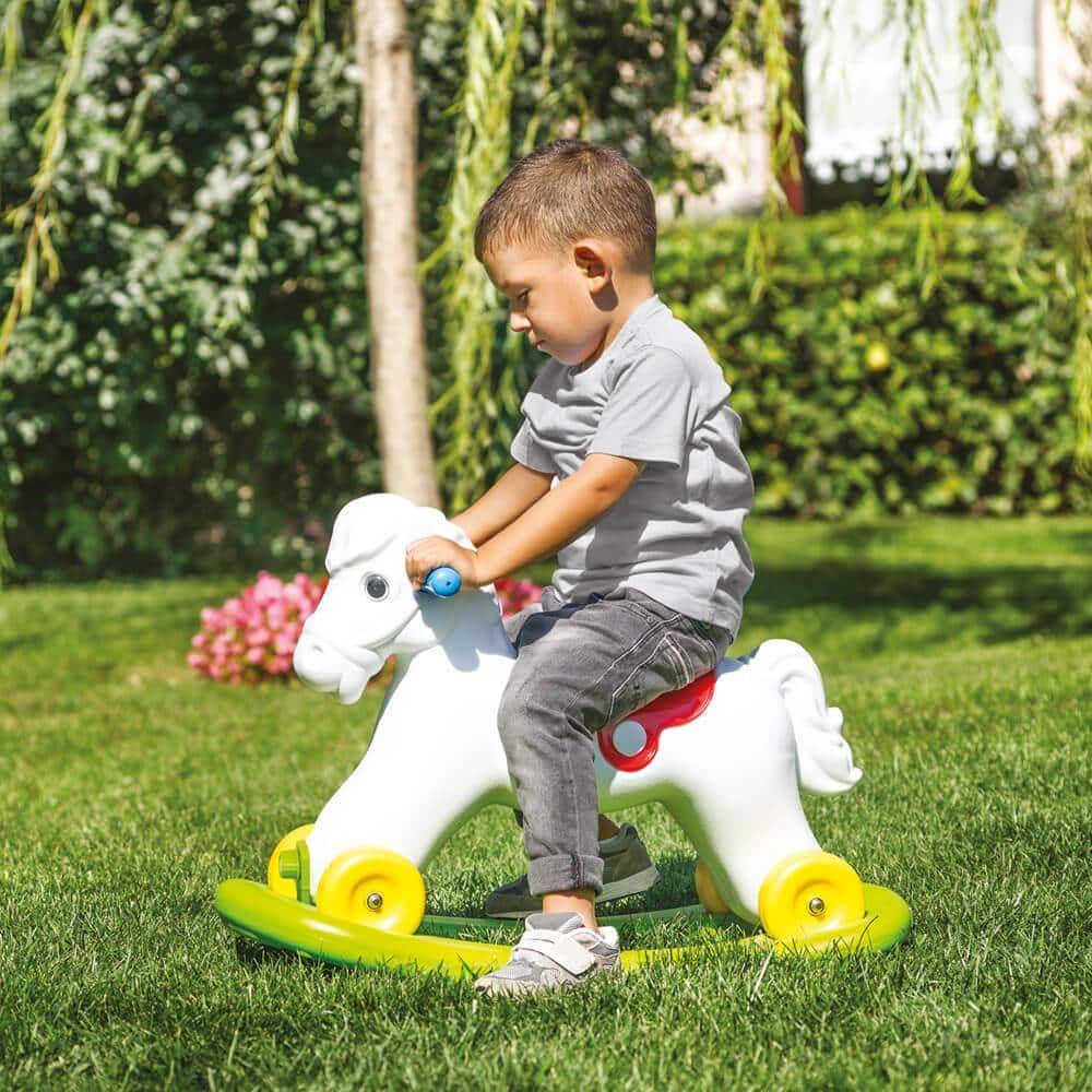 Dolu Rocking Horse With Wheels For Babies