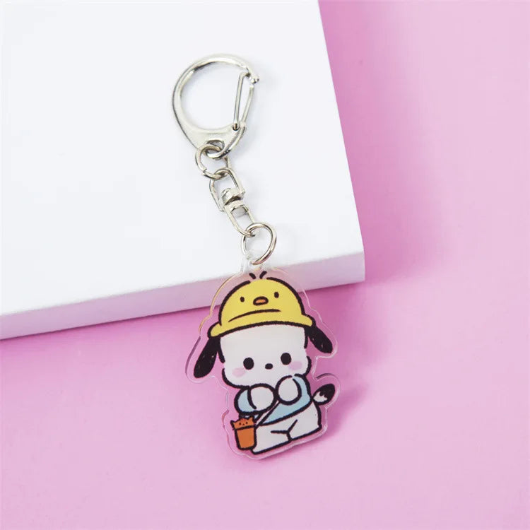 Anime Accessories pochacco keychain For kids - 31