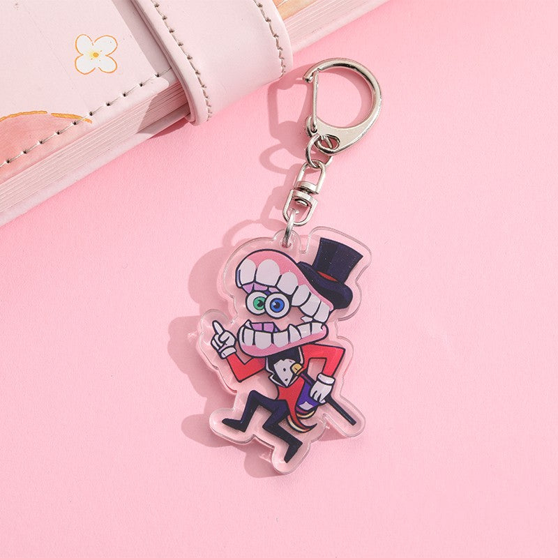 Cartoon character keychain 