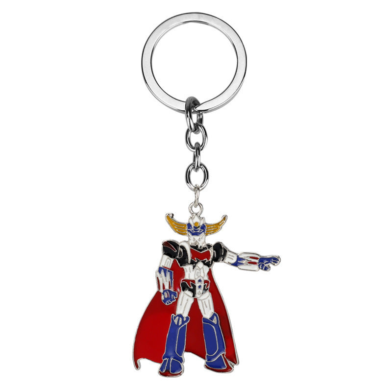 Anime Mazinger Z Metal Keychain UFO Robot - 06