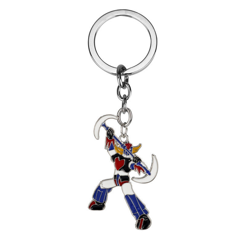 Anime Mazinger Z Metal Keychain UFO Robot - 04