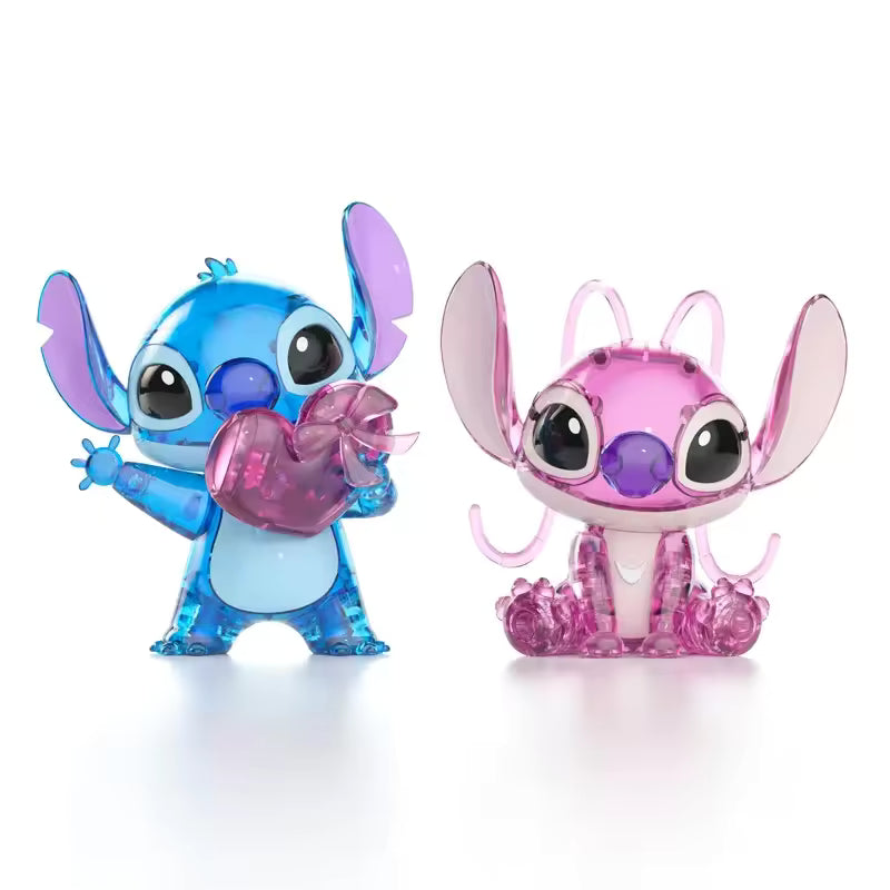 Original Disney Cartoon Lilo & Stitch Collectible Figures DIY Crystal Angel - Angel