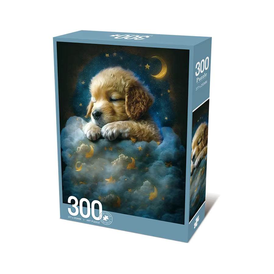 Dreamy Slumber Puppy 300-Piece Jigsaw Puzzle GXF300-14