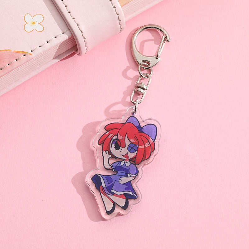 Anime character keychain 
