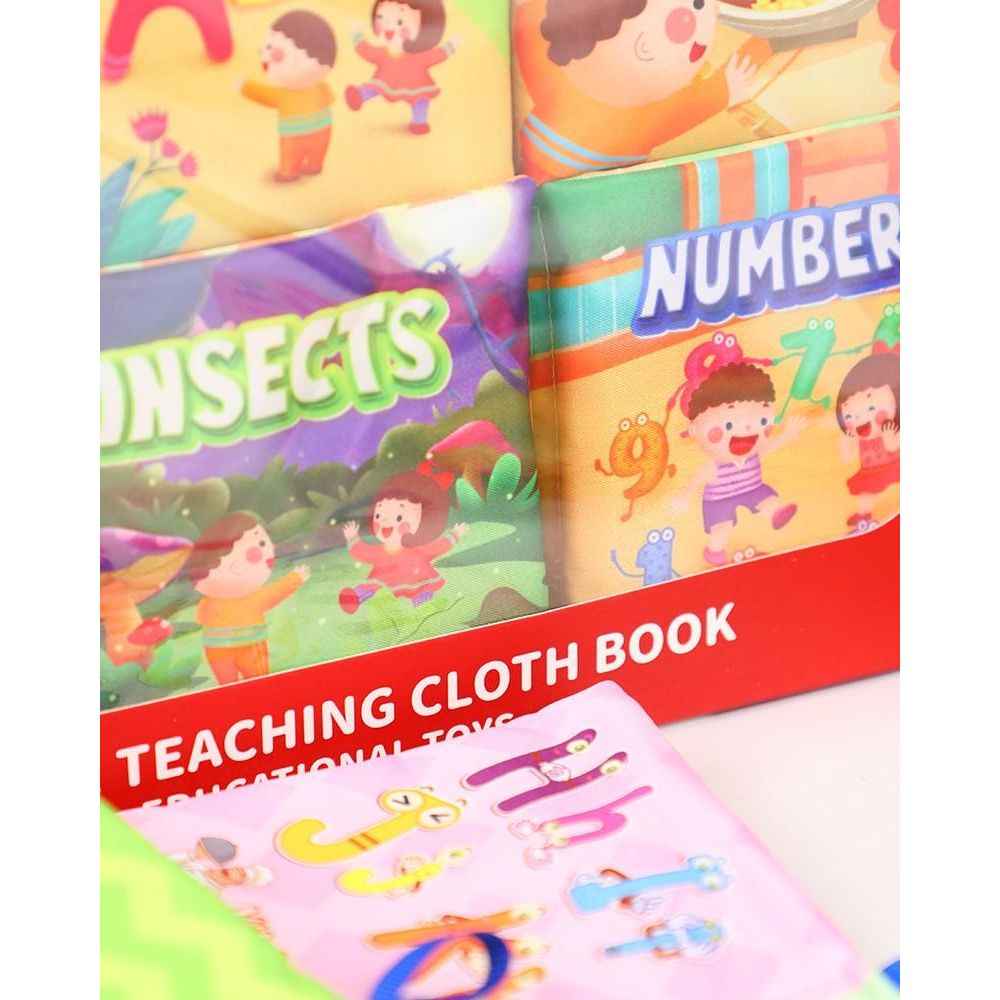 Washable Puzzle Teaching Clothing Book Educational Toys