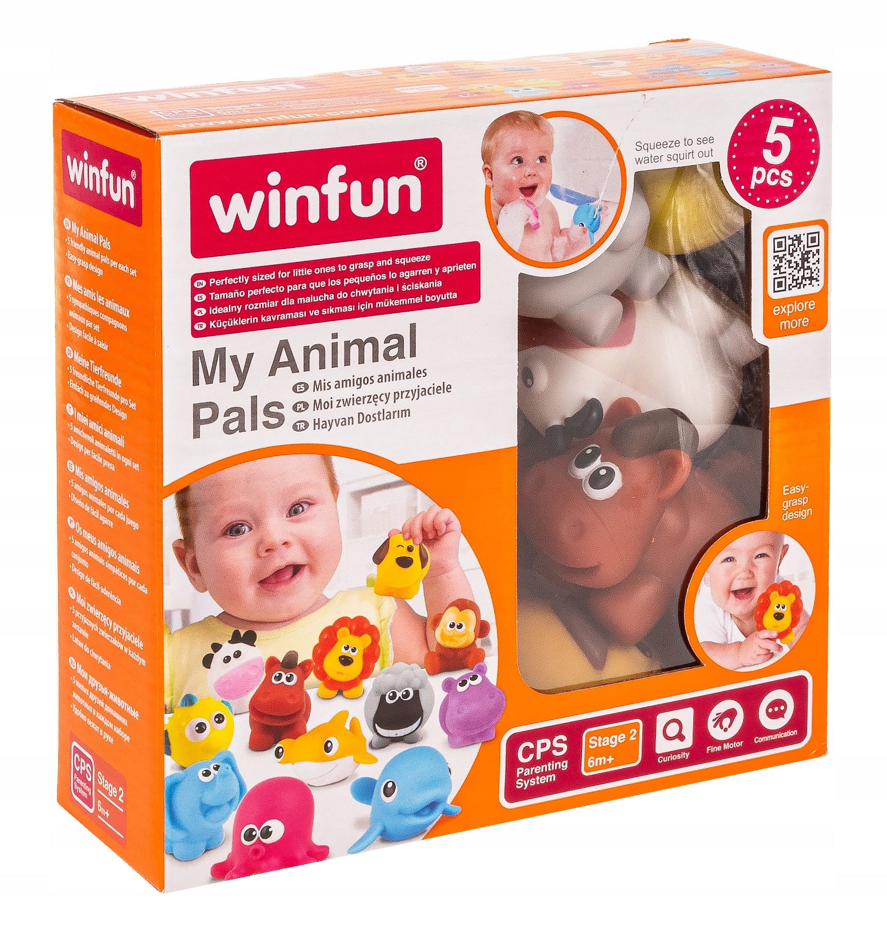 WinFun My Farm Animals Play Set – 5Pcs