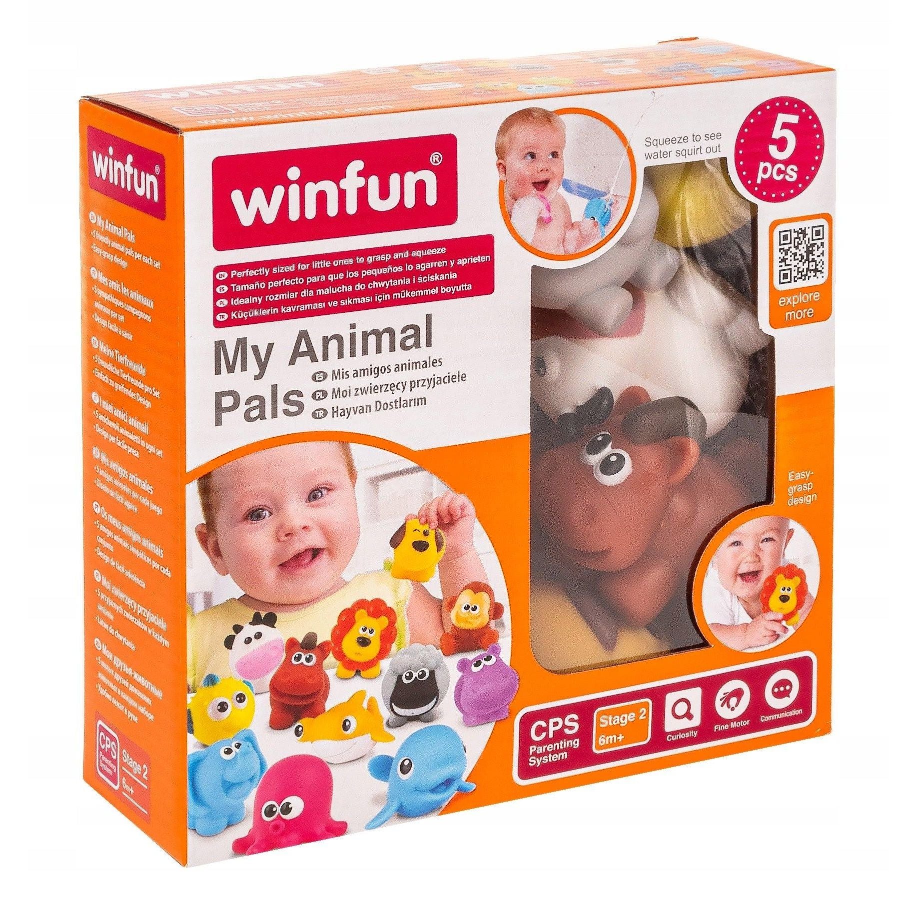 WinFun My Farm Animals Play Set – 5Pcs