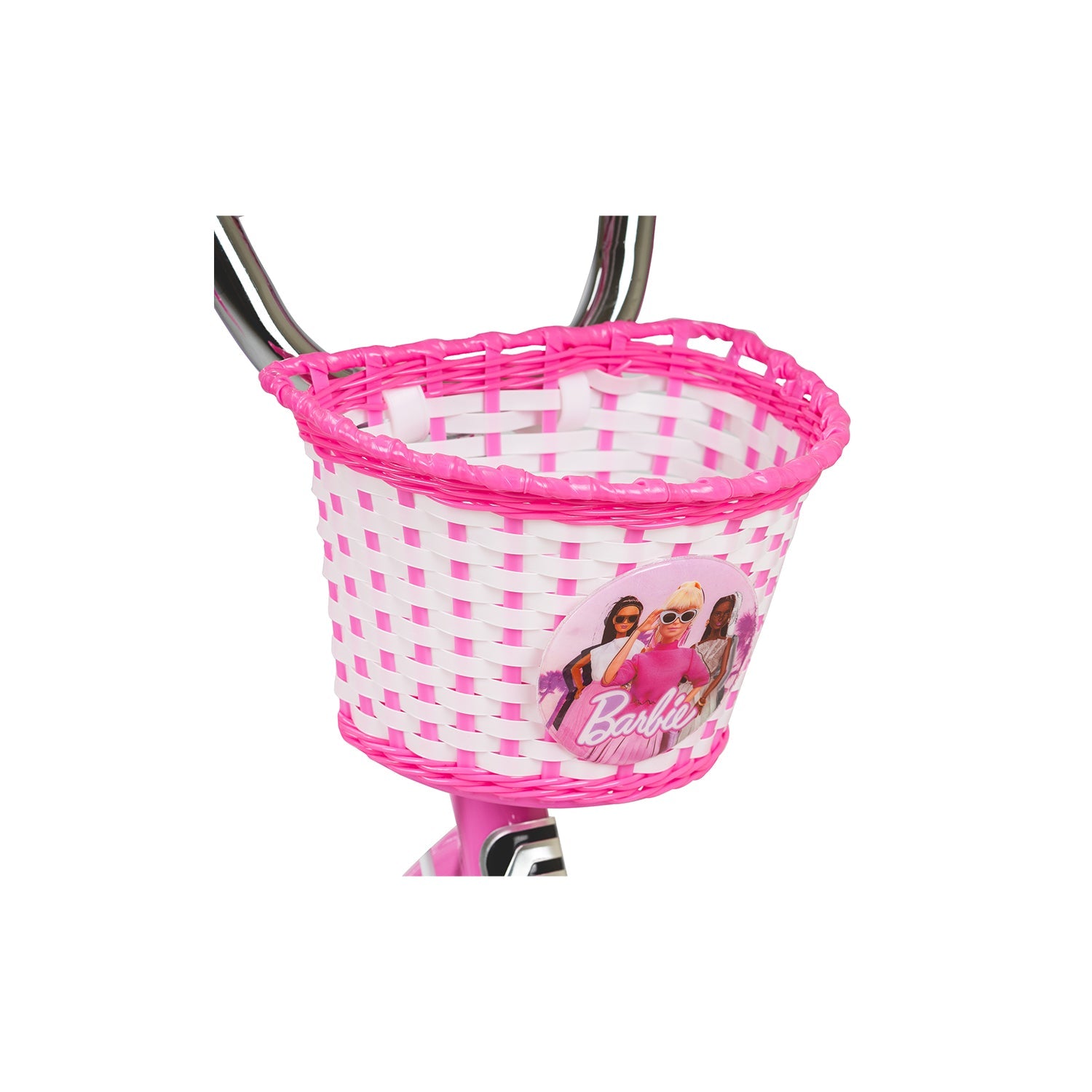 Spartan Barbie Bicycle, Rear Caliper Brakes, Easy Saddle Height Adjustment, Colorful, 4 Years+ - 16 Inches