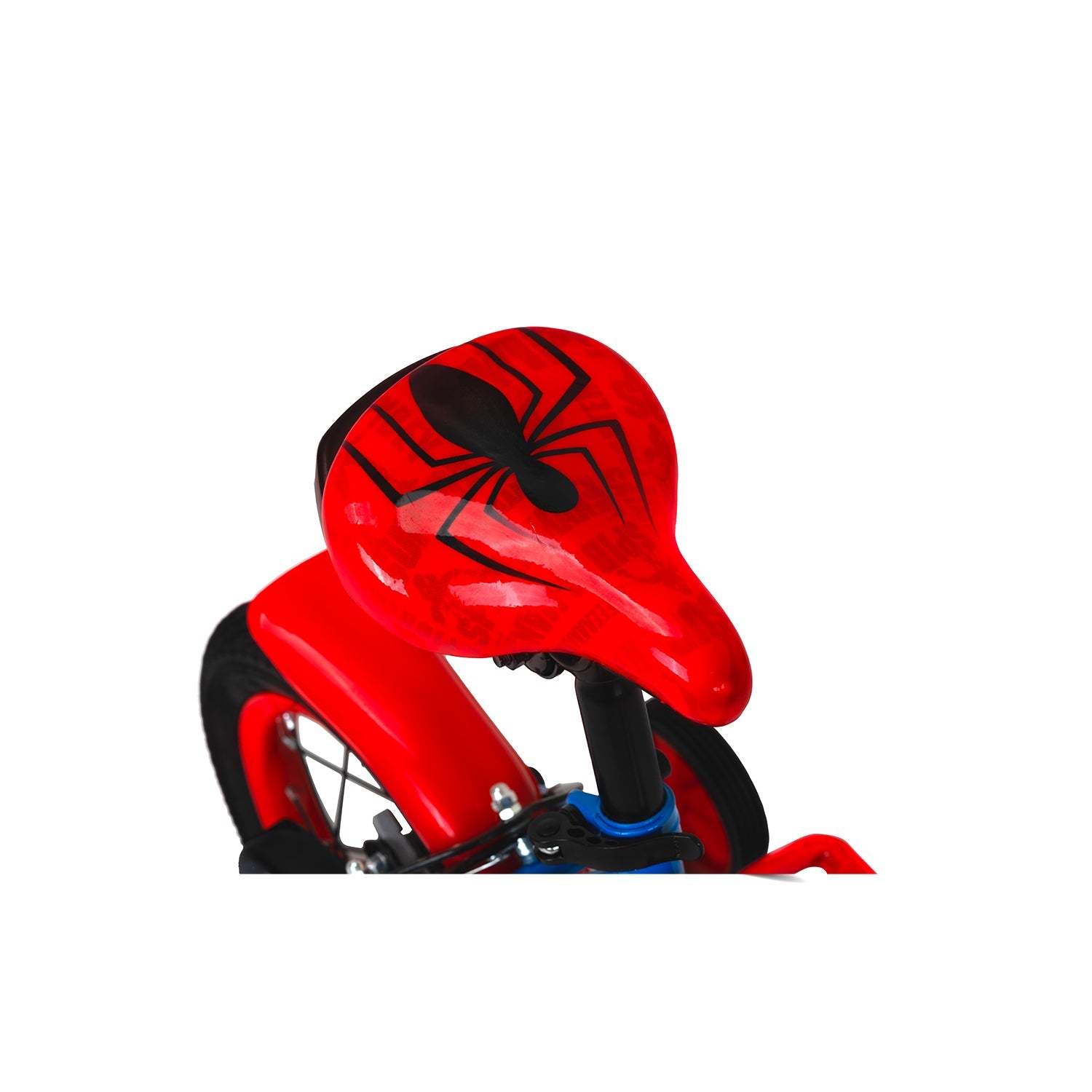Spartan Marvel Amazing Spiderman Bicycle, Rear Caliper Brakes, Easy Saddle Height Adjustment, Colorful, 3 Years+ - 12 Inches