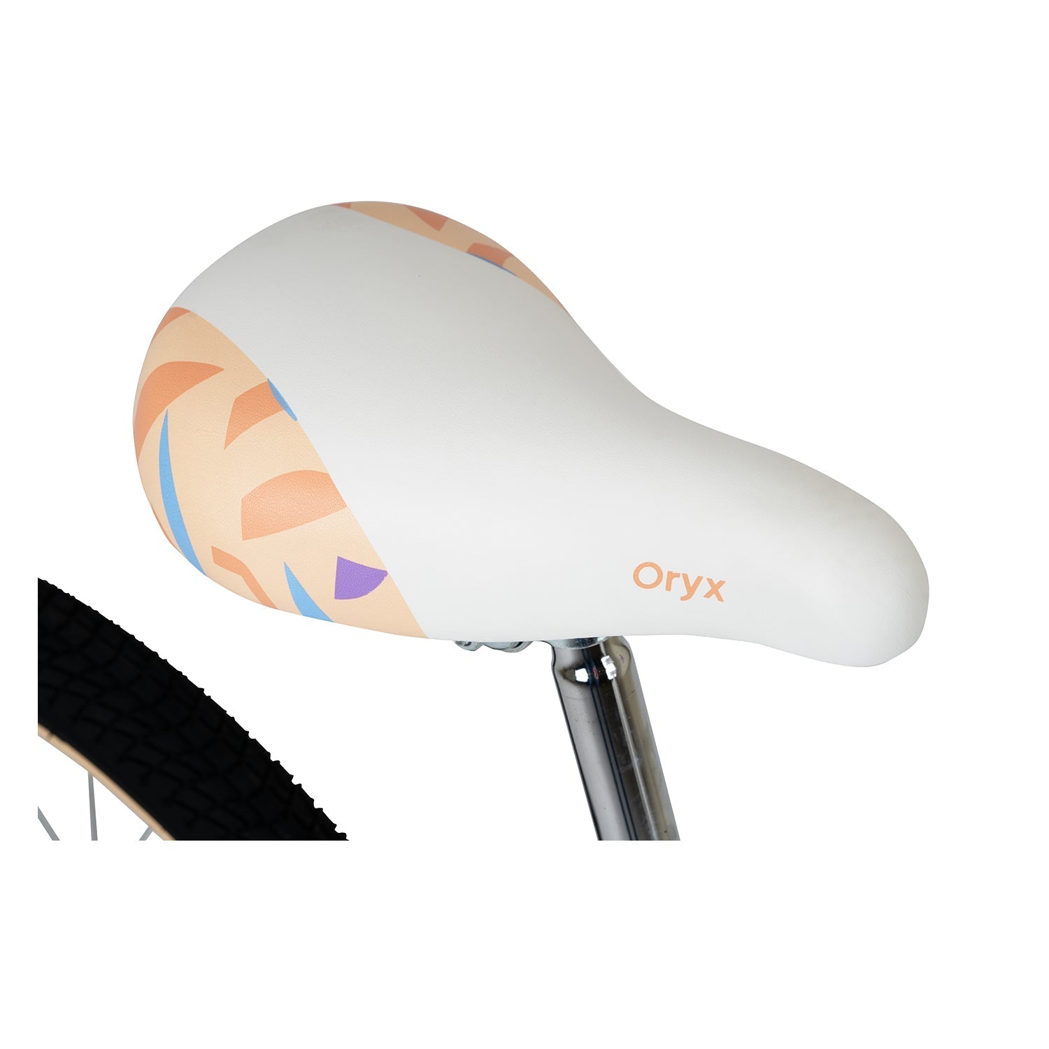 Spartan Oryx Bicycle, Rear Caliper Brakes, Easy Saddle Height Adjustment, Colorful, 6 Years+, Light Peach - 20 Inches