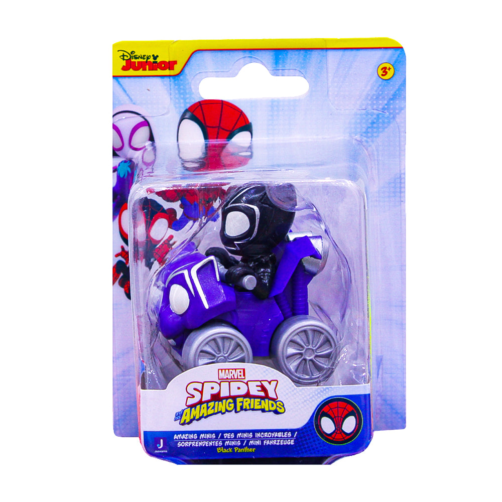 Jazwares Spidey and His Amazing Friends Amazing Minis Black Panther Figure