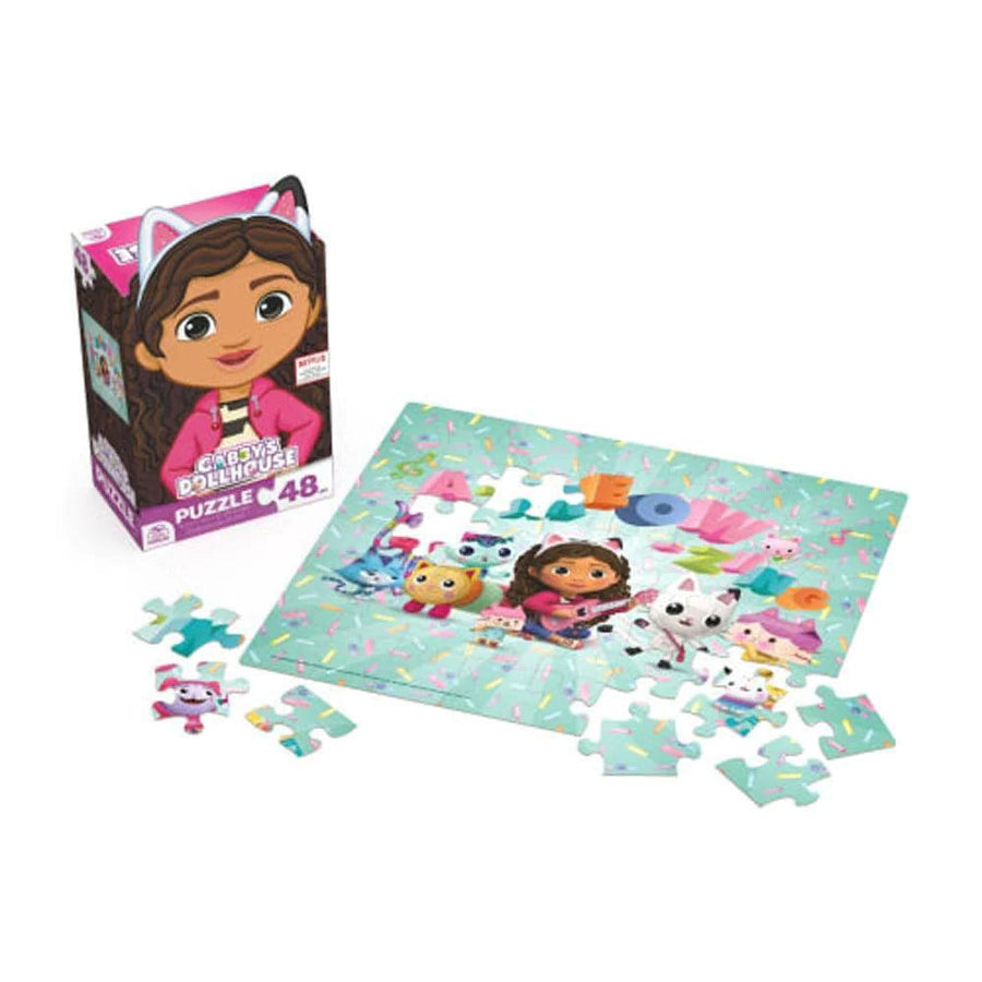 Puzzle Gabby Dollhouse Boxn 48pc