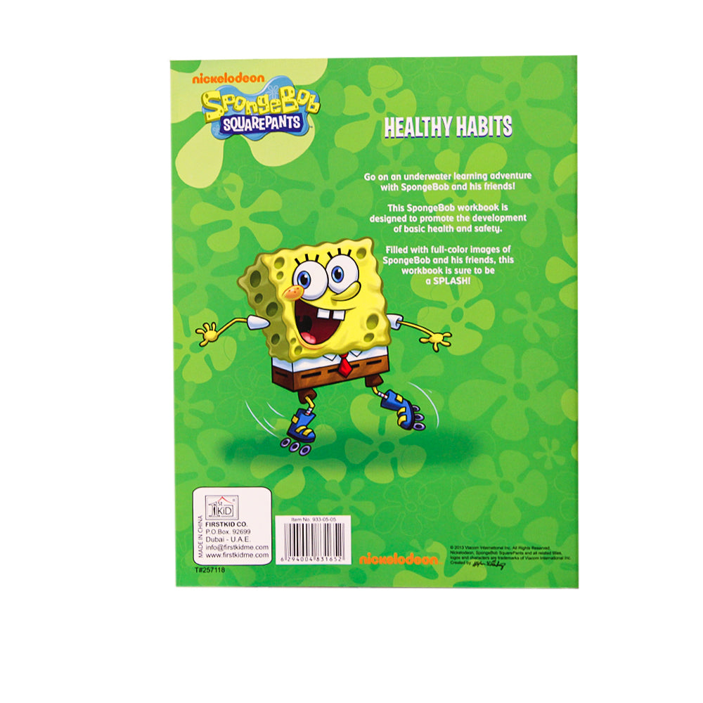 Nickelodeon SpongeBob SQUAREPANT Healthy Habits Activity Book