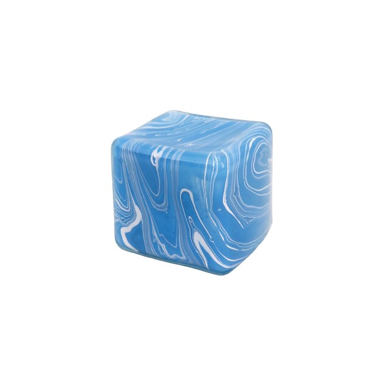 Squeez – Swril Cube – 5cm PVC Slow Rising (One Random Color)