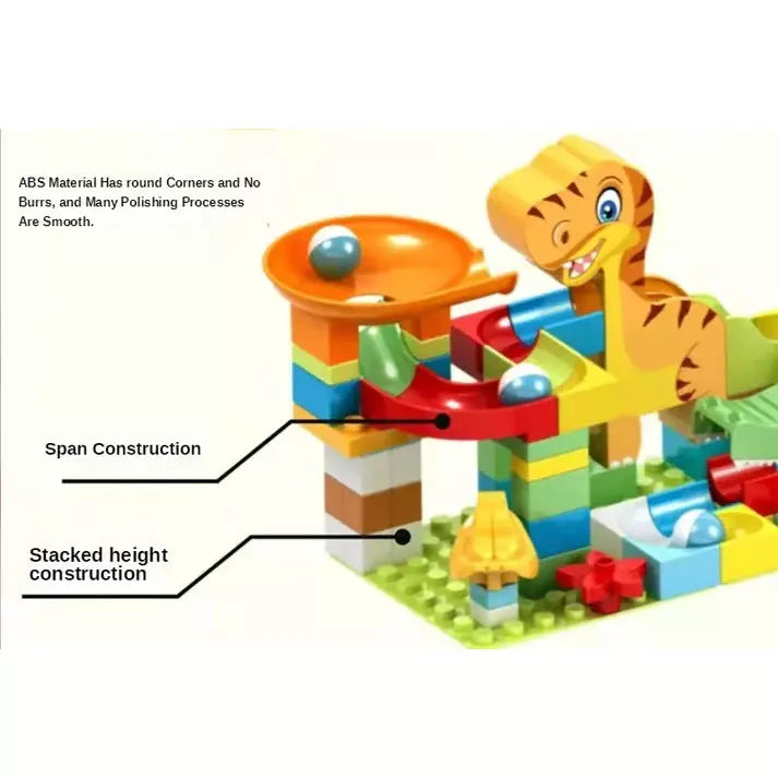 Animal Paradise - DIY Building Slide Blocks (120 pcs) - BumbleToys - 5-7 Years, Animal Paradise, Boys, Building Blocks, Building Sets & Blocks, Girls, LEGO, Toy Land