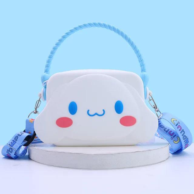 Sanrio Bag Kawaii Hello Kitty Silicon Gel Shoulder Bags - White