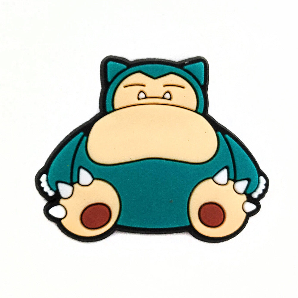 20-Piece Premium PVC Shoe Charm Pokemon Set -Inspired Floral & Fashion Motifs for Custom Footwear