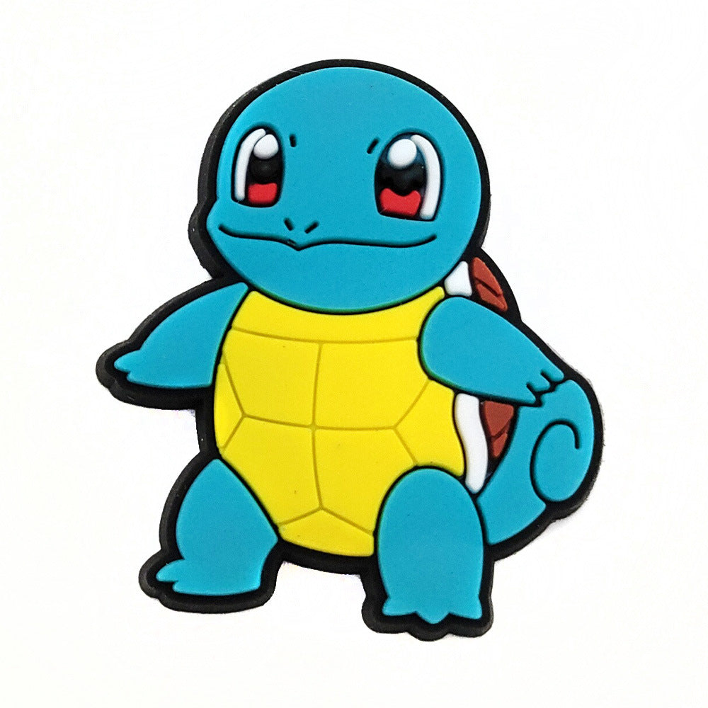 20-Piece Premium PVC Shoe Charm Pokemon Set -Inspired Floral & Fashion Motifs for Custom Footwear