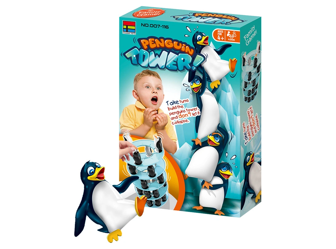 Penguin Stacking Balance Tower Game For kids