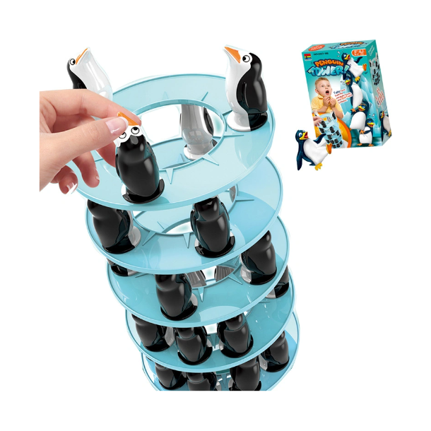 Penguin Stacking Balance Tower Game For kids