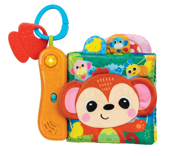 WinFun Jungle Animals Sensory Book