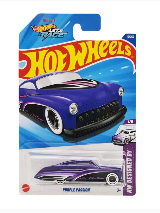 Hot Wheels HW DESIGNED BY - PURPLE PASSION