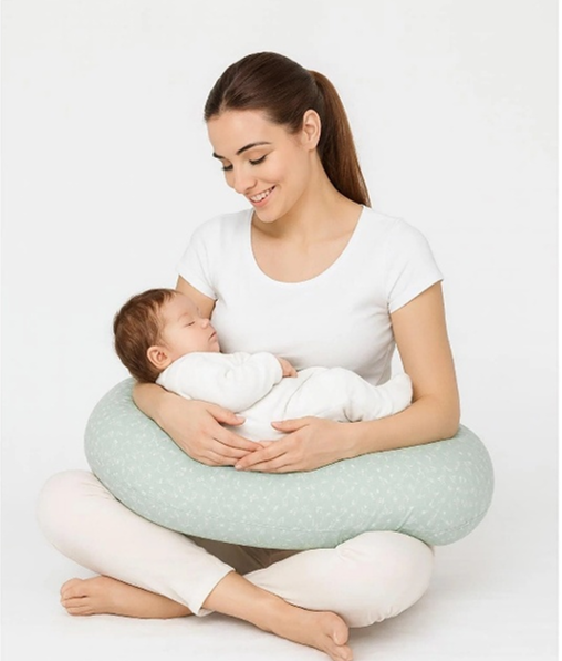 Babyjem Nursing & Baby Support Pillow – Green