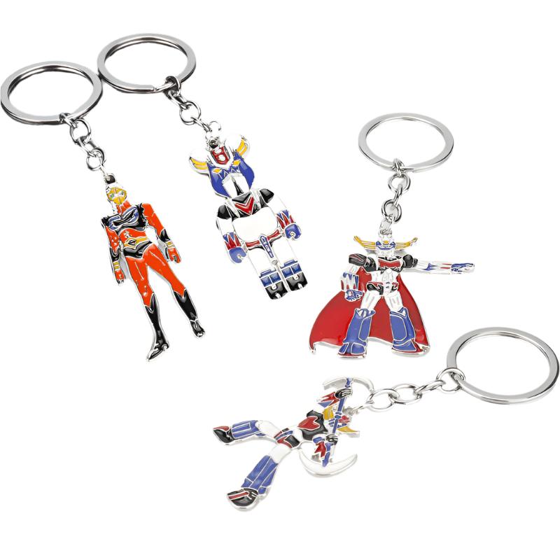 Anime Mazinger Z Metal Keychain UFO Robot - 04