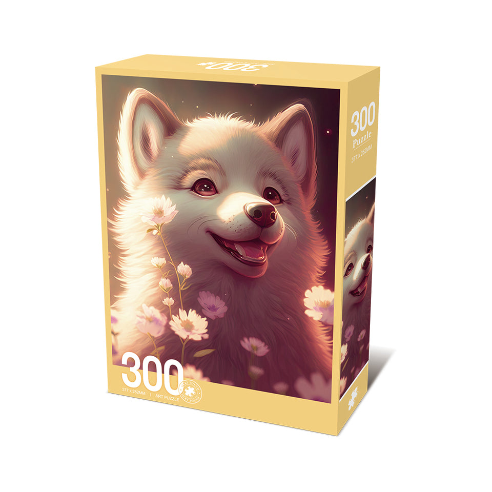 Jigsaw Puzzle Cute Dog  377*252mm  - 300 Pcs