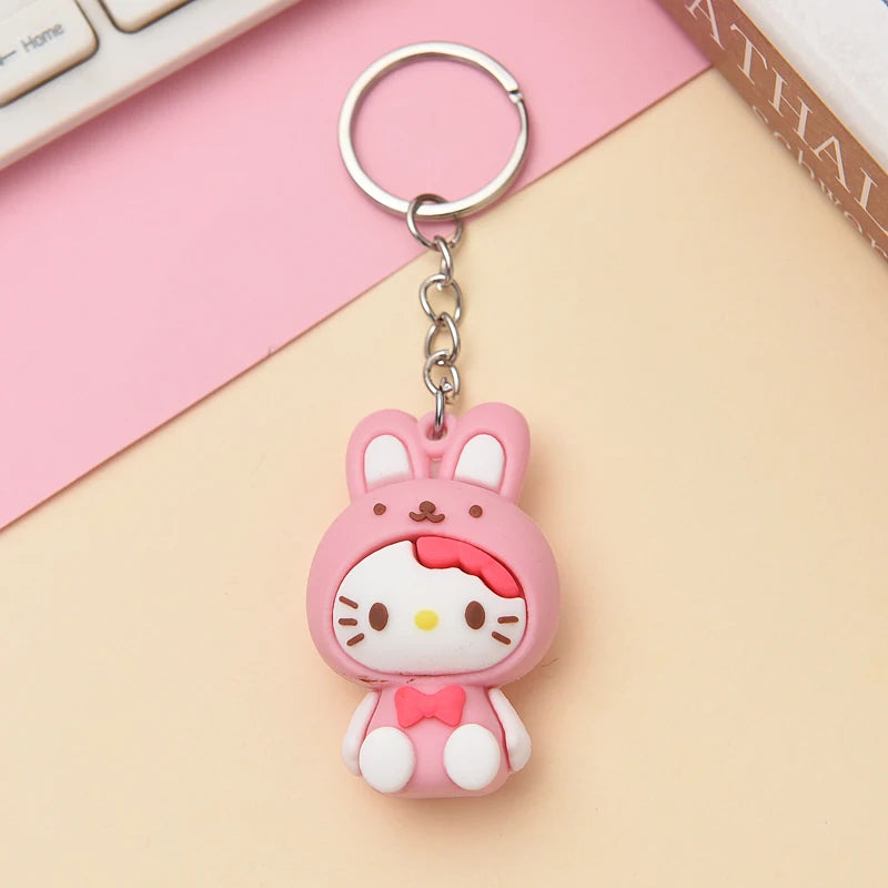 sanrio keychain Hello kitty For girls - small pink