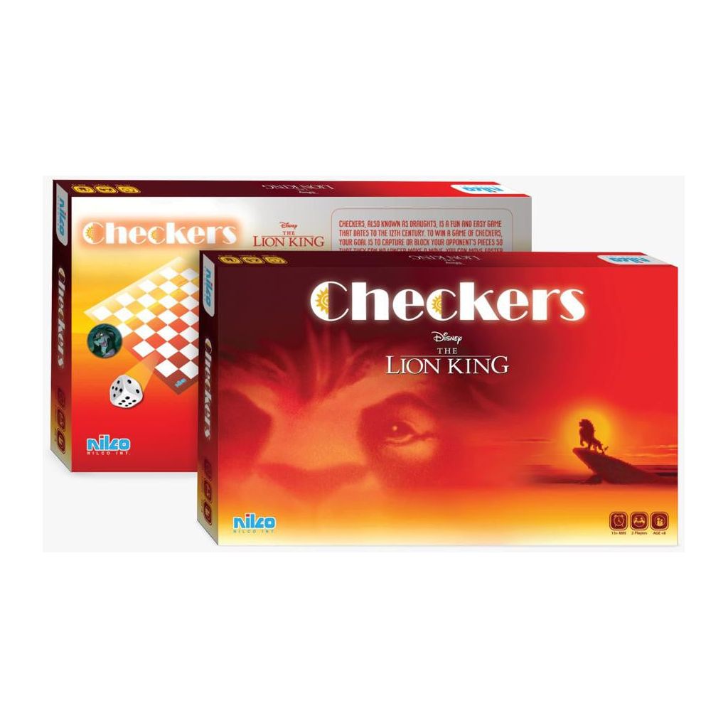 Nilco Disney Checkers Lion king