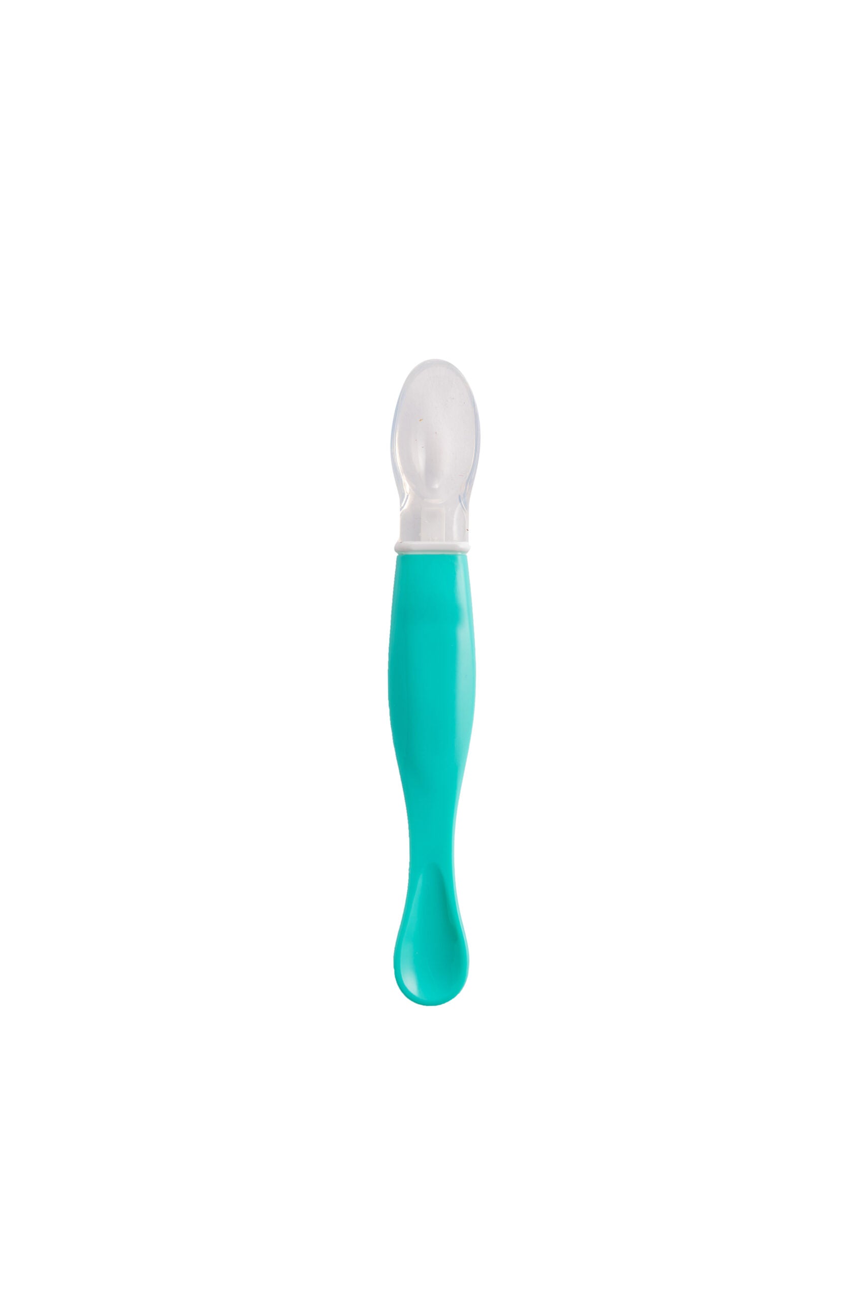 Bubbles Silicone Spoon for baby - green
