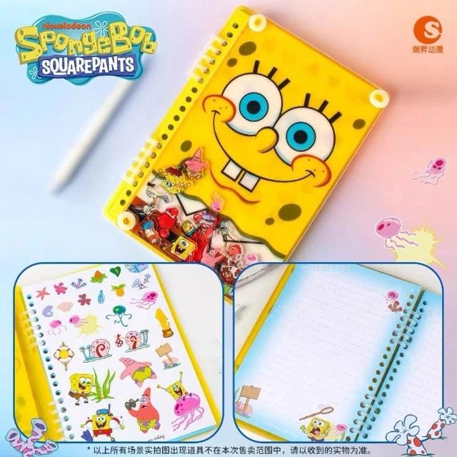 Nickoledeon SpongeBob SquarePants Card Collection NoteBook