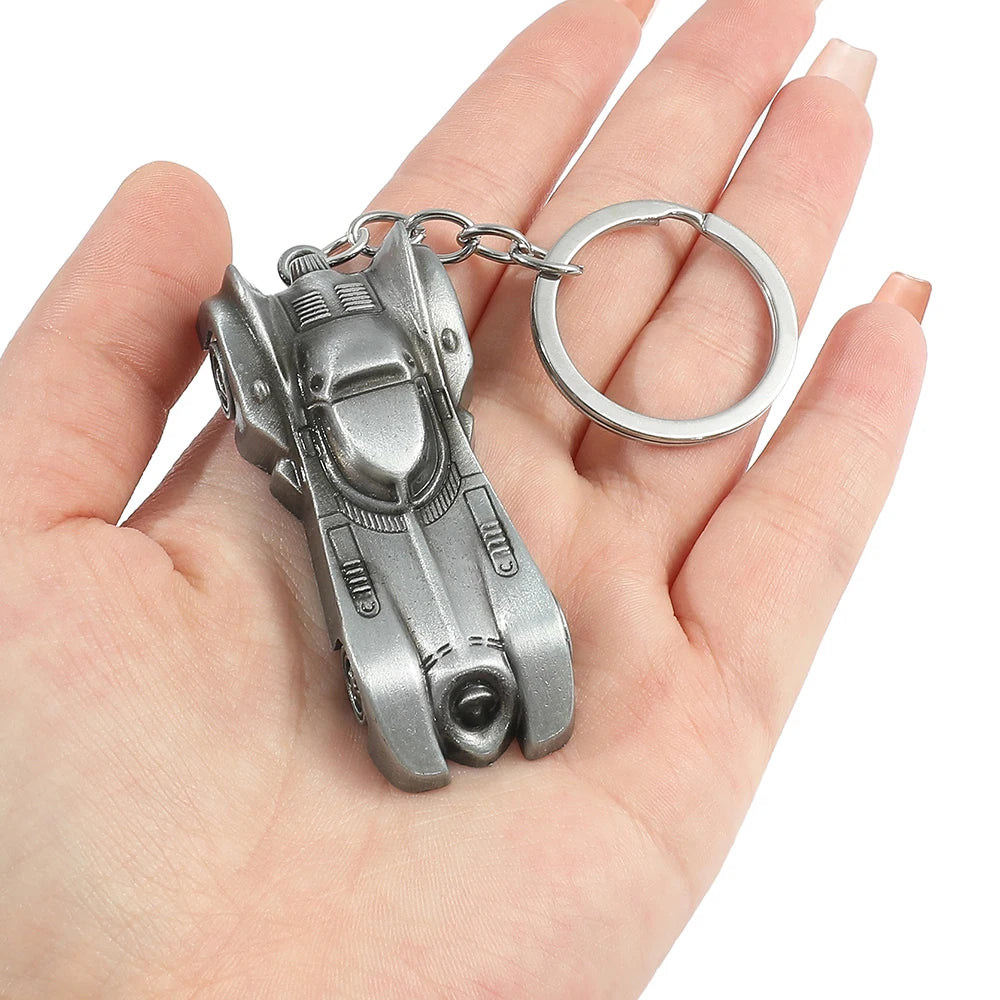 Keychain The Dark Knight Bat Batmobile Gift Chaveiro Car Keychain Jewelry Movie Key Holder Souvenir Gift