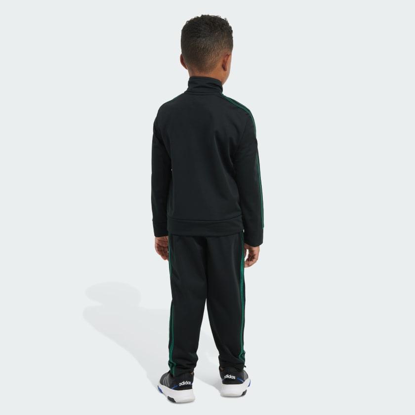 Adidas Boys Training TWO-PIECE ESSENTIAL TRICOT JACKET SET - Size 4T